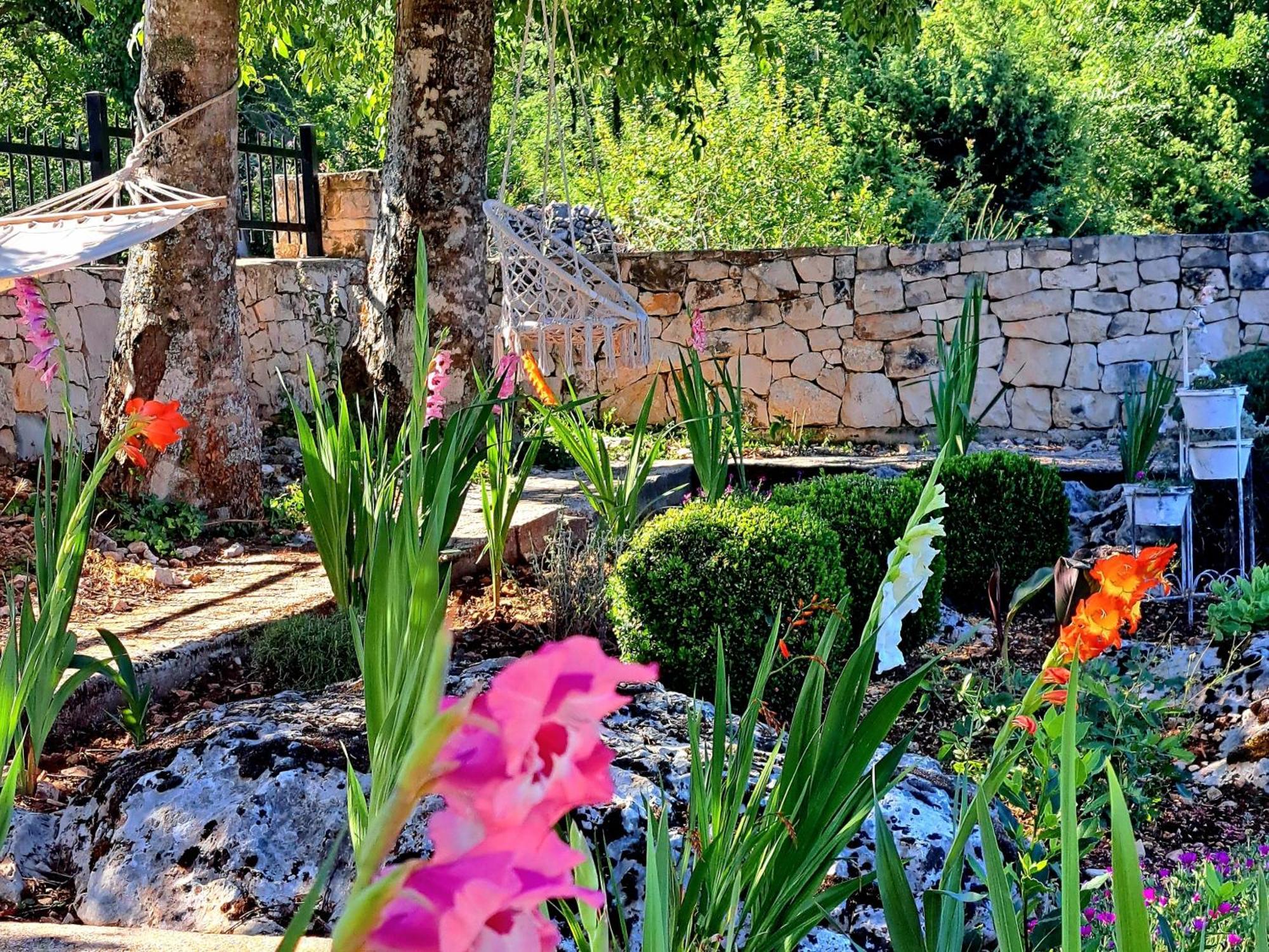 Relaxing Dalmatian House In Village Ljubitovica Eksteriør billede